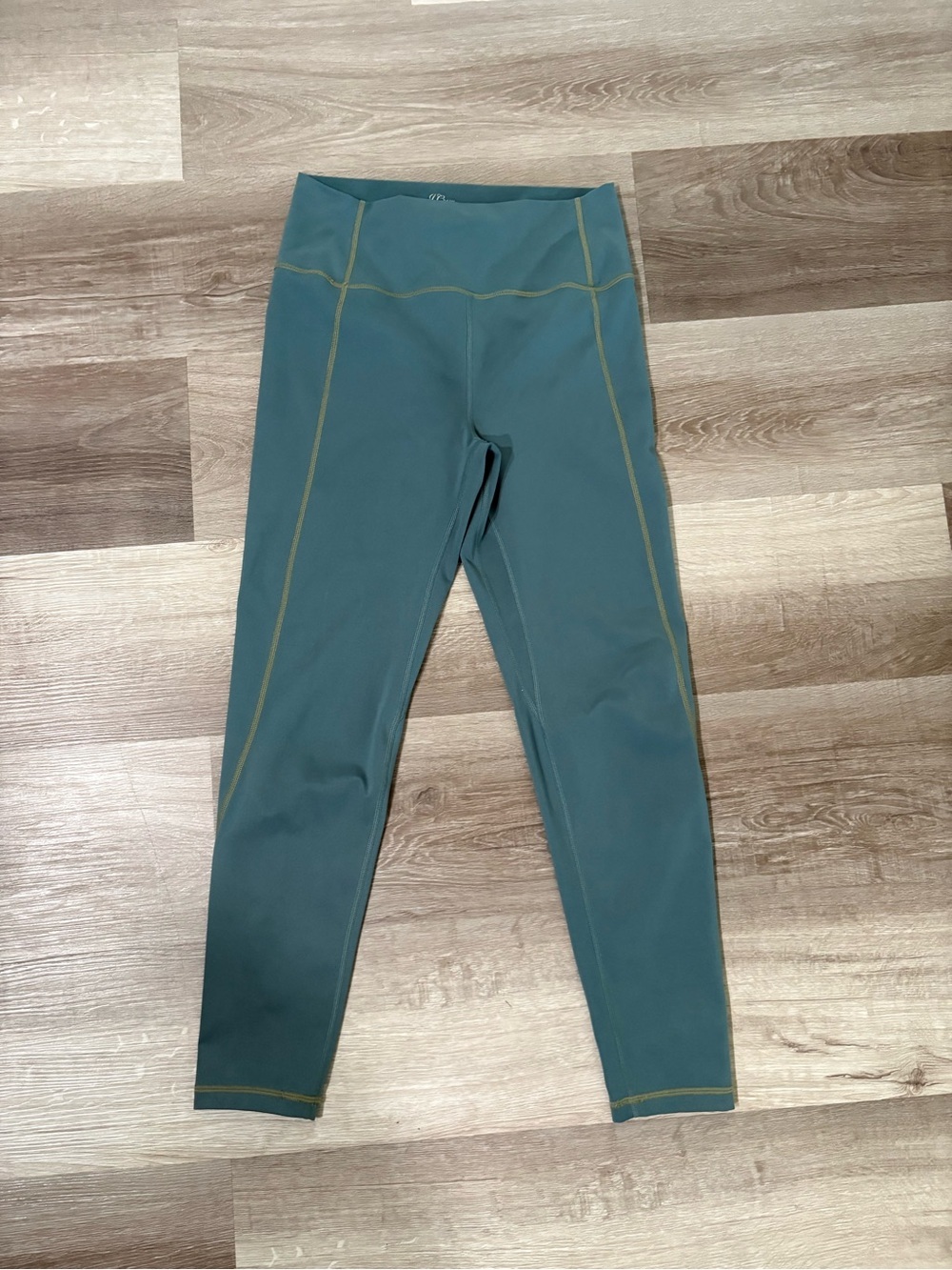 J.Crew High-Waist Active Leggings with Contrast Stitching